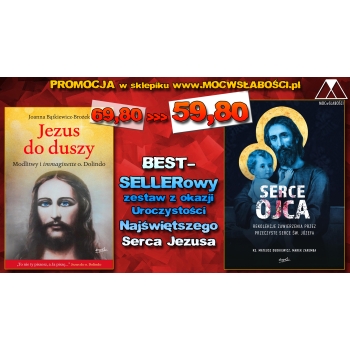 Jezus do duszy. Modlitwy i immaginette o. Dolindo /Joanna Bątkiewicz-Brożek/ + Serce Ojca /ks. Mateusz Dudkiewicz, Marek Zaremba/ /PROMOCJA/